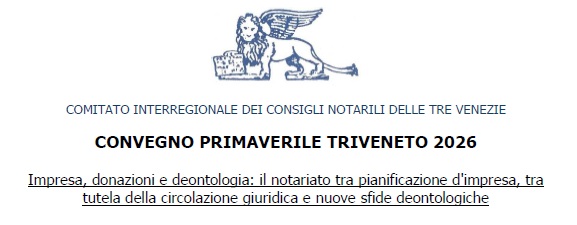 Convegno Primaverile del Comitato Triveneto 16 maggio 2026